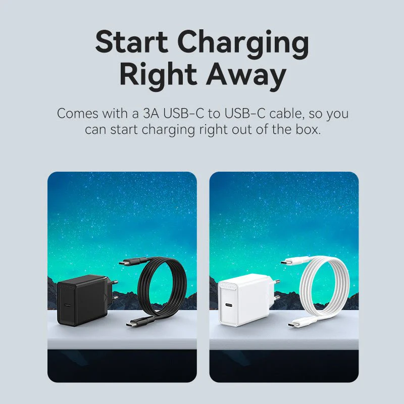 Vention 1-Port USB-C Wall Charger 25W EU-Plug - Image 9