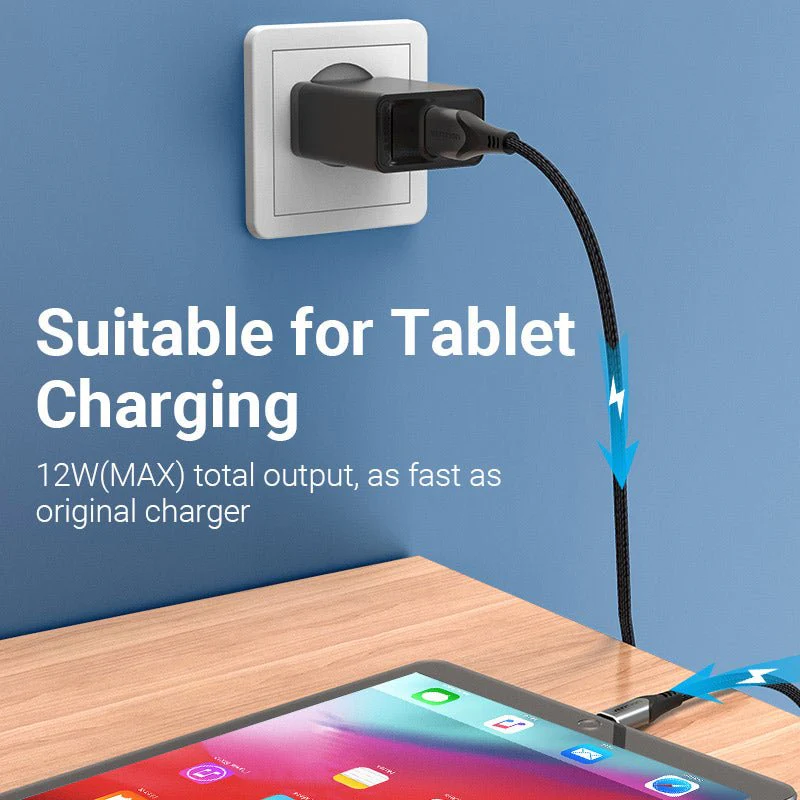 Vention 1-Port USB Wall Charger 12W EU-Plug - Image 4
