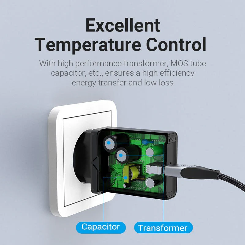 Vention 1-Port USB Wall Charger 12W EU-Plug - Image 7