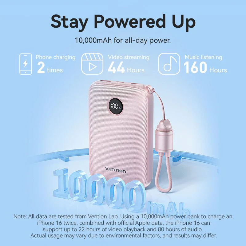Vention 10000mAh Power Bank 22.5W - Image 16