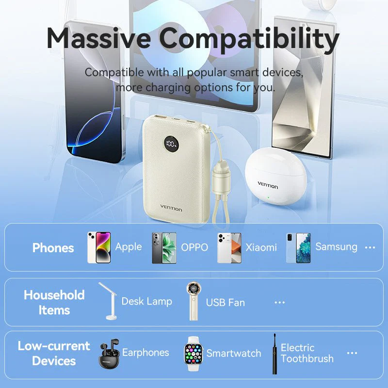 Vention 10000mAh Power Bank 22.5W - Image 9