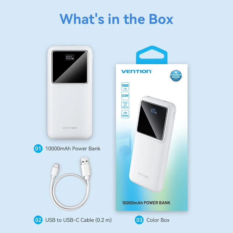 Vention 10000mAh Power Bank 22.5W - Image 18