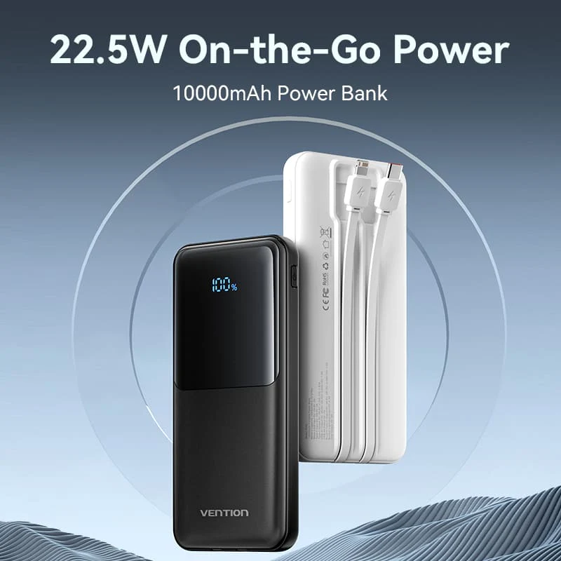 Vention 10000mAh Power Bank 22.5W - Image 3