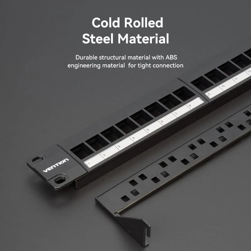 Vention Blank Keystone Patch Panel - Image 4