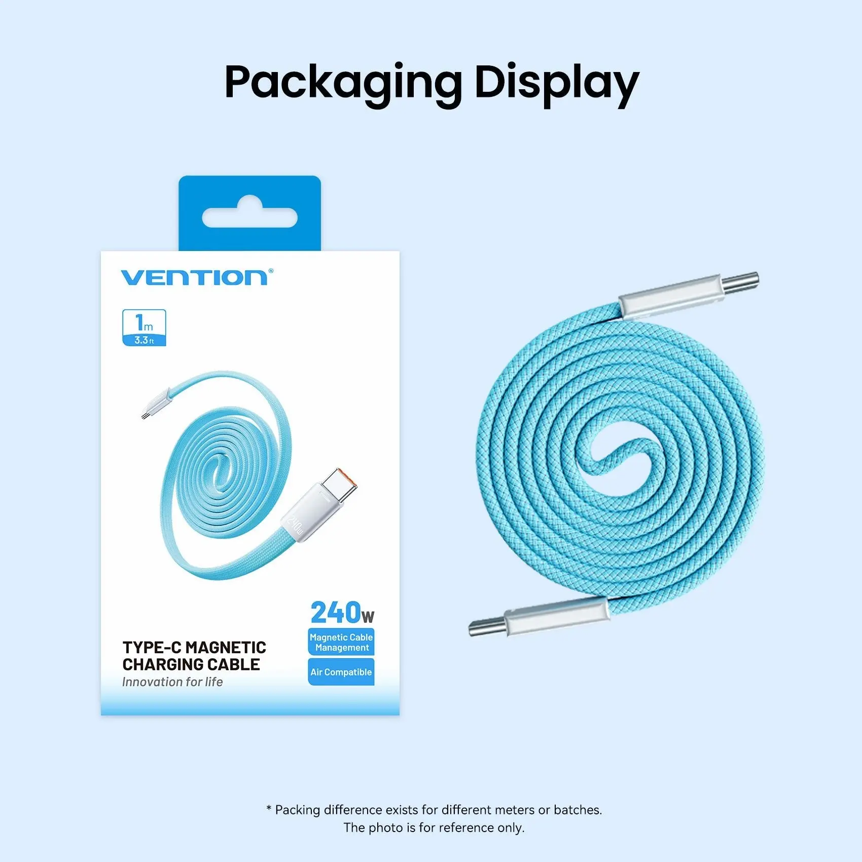 240W USB-C Slim Magnetic Fast Charging Cable - Image 18