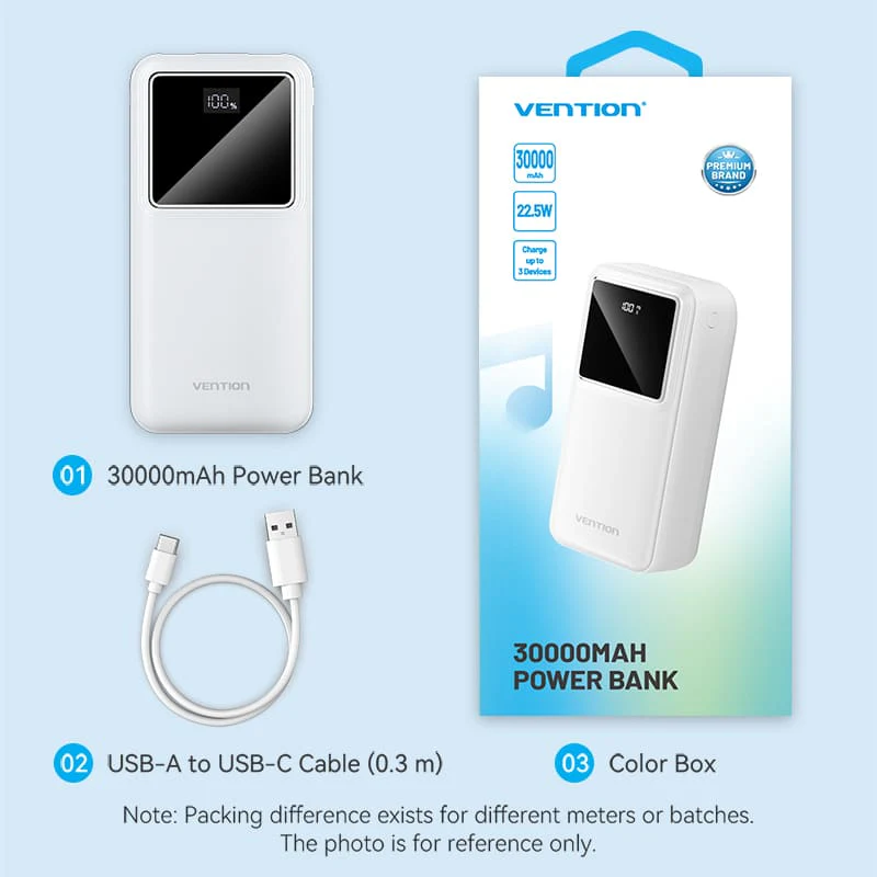 Vention 30000mAh Power Bank 22.5W - Image 15