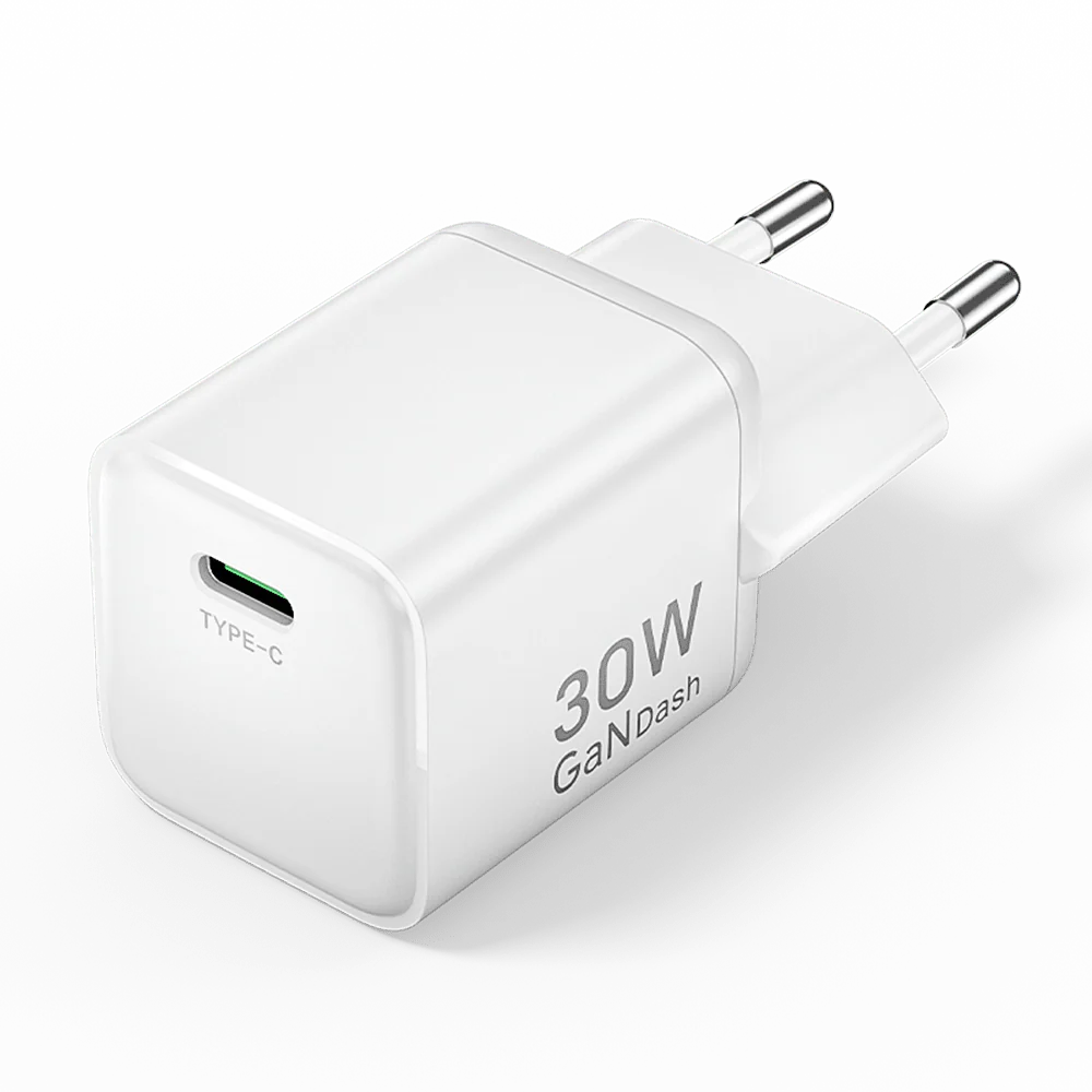 Vention 1-Port USB-C GaN Charger (30W) EU-Plug