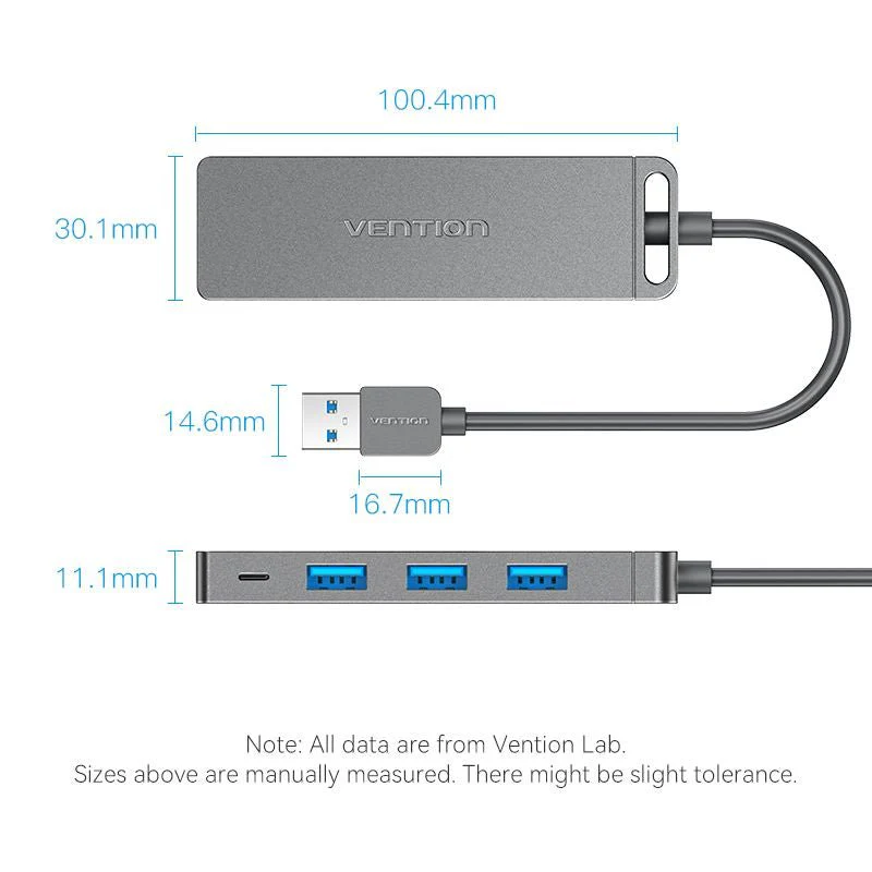 Vention 5-in-1 USB 3.0 Hub - Image 14