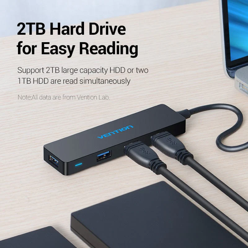 Vention 4-in-1 USB 3.0 Hub - Image 4