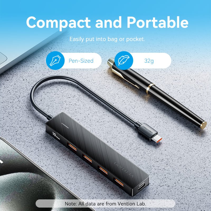Vention 5-in-1 USB 3.2 Gen 2 Hub - Image 3