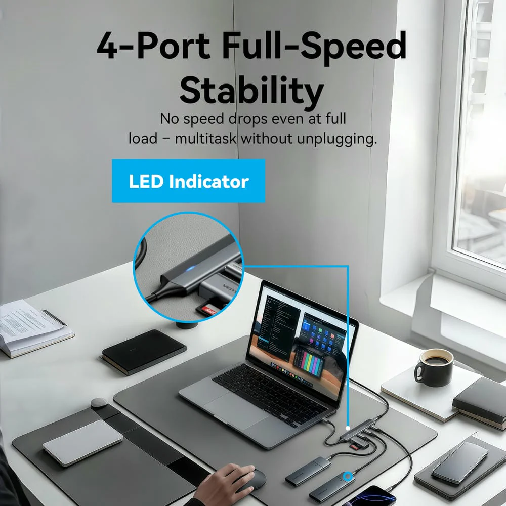 Vention 5-in-1 USB 3.2 Gen 2 Hub - Image 5