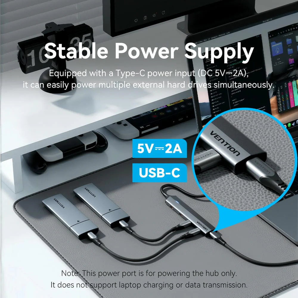 Vention 5-in-1 USB 3.2 Gen 2 Hub - Image 6