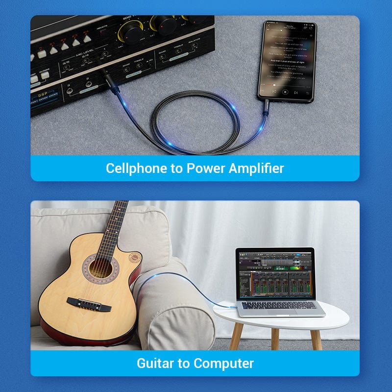 Vention 6.5 to 3.5 Jack Aux Cable Adapter for Speaker Guitar Amplifier TRS Audio Cable Jack 3.5mm to 6.5mm Audio Cable Auxiliar - Image 9