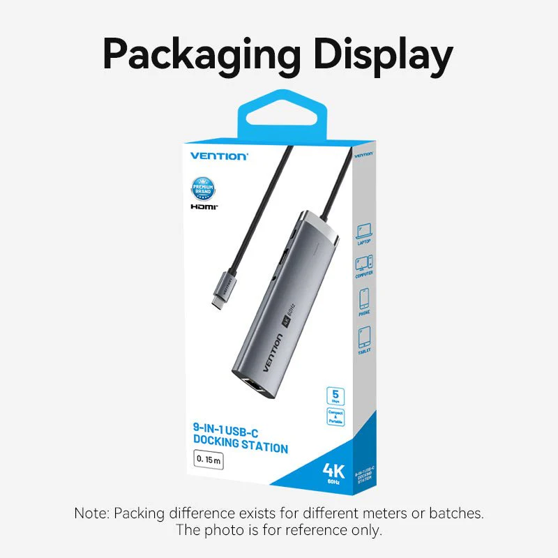 Vention 9-in-1 USB-C Docking Station - Image 17