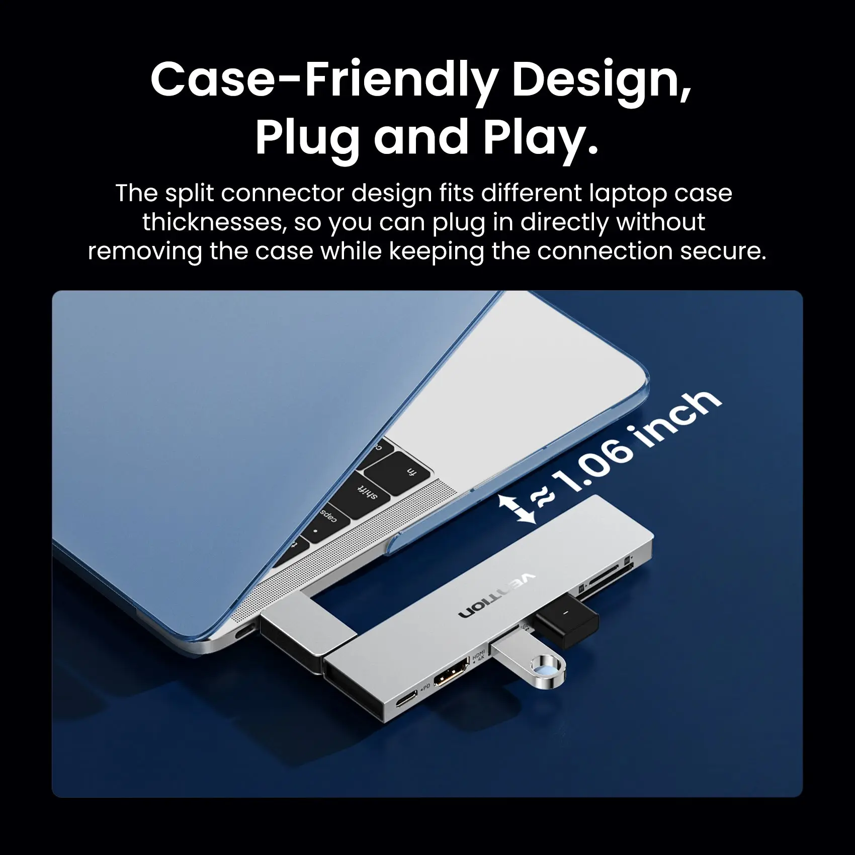 7-in-2 Plug-in Docking Station - Image 14