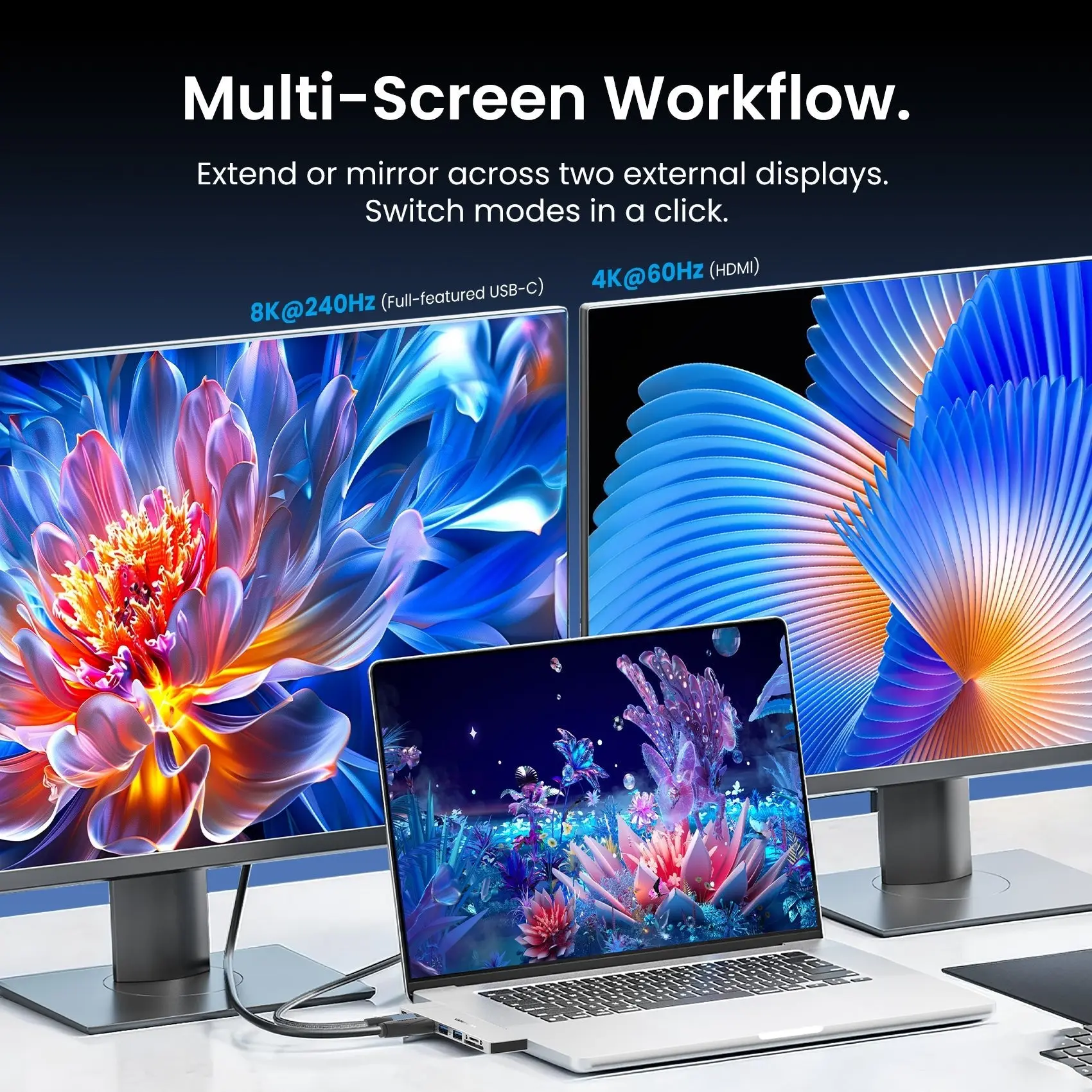 7-in-2 Plug-in Docking Station - Image 9