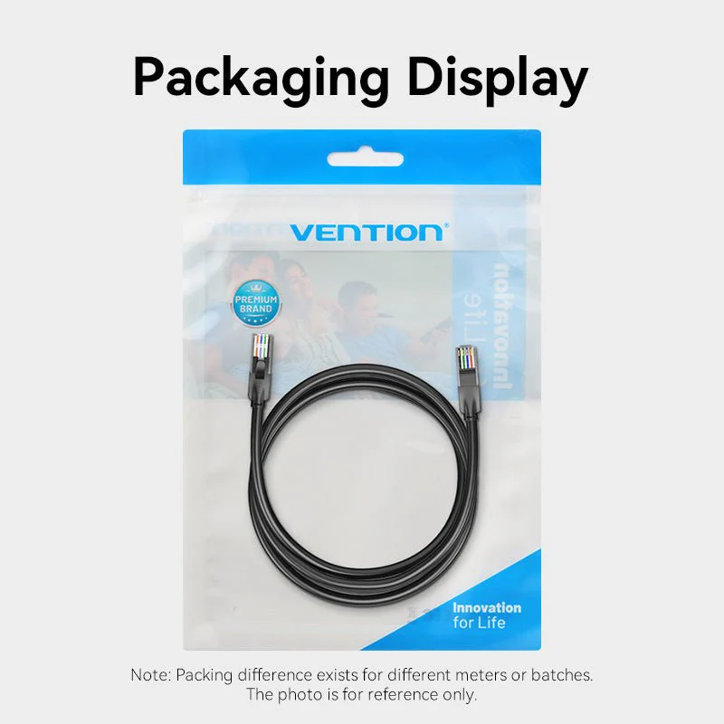 Vention Cat.6 UTP Patch Cable Black - Image 13