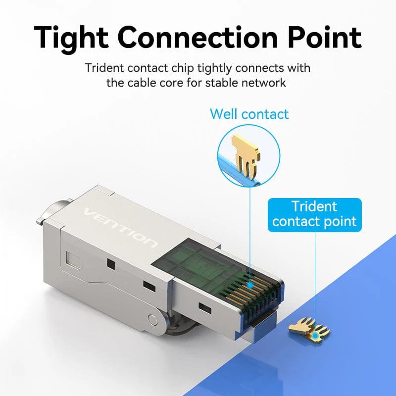 Vention Cat6A Shielded RJ45 Modular Plug - Image 6