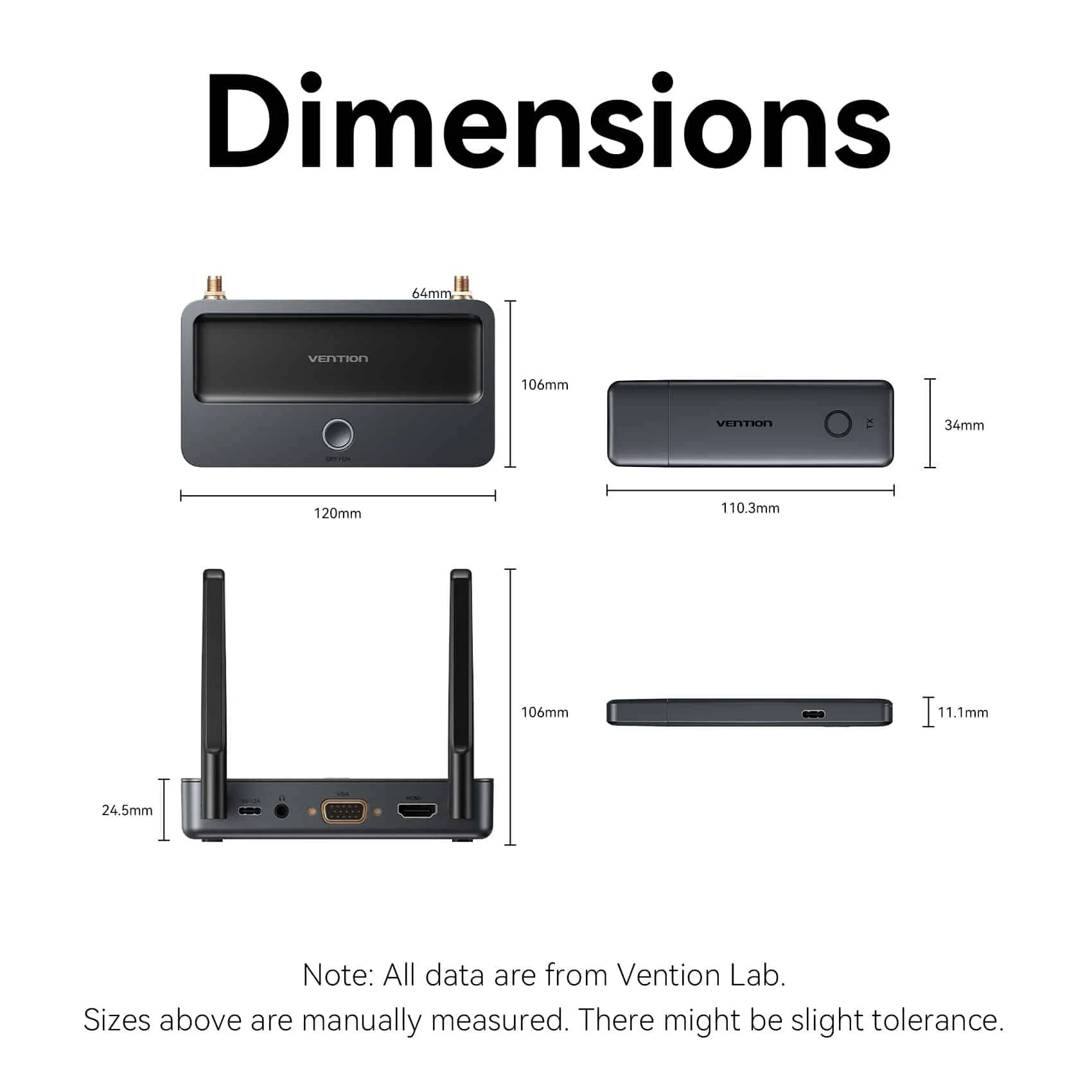Vention Enterprise-Grade Wireless HDMI™ Transmitter and Receiver - Image 17