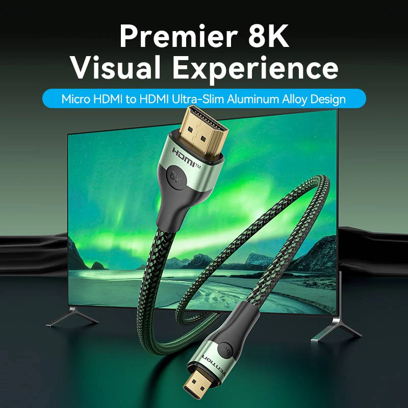 Vention HDMI™-D to HDMI™-A Cable - Image 2