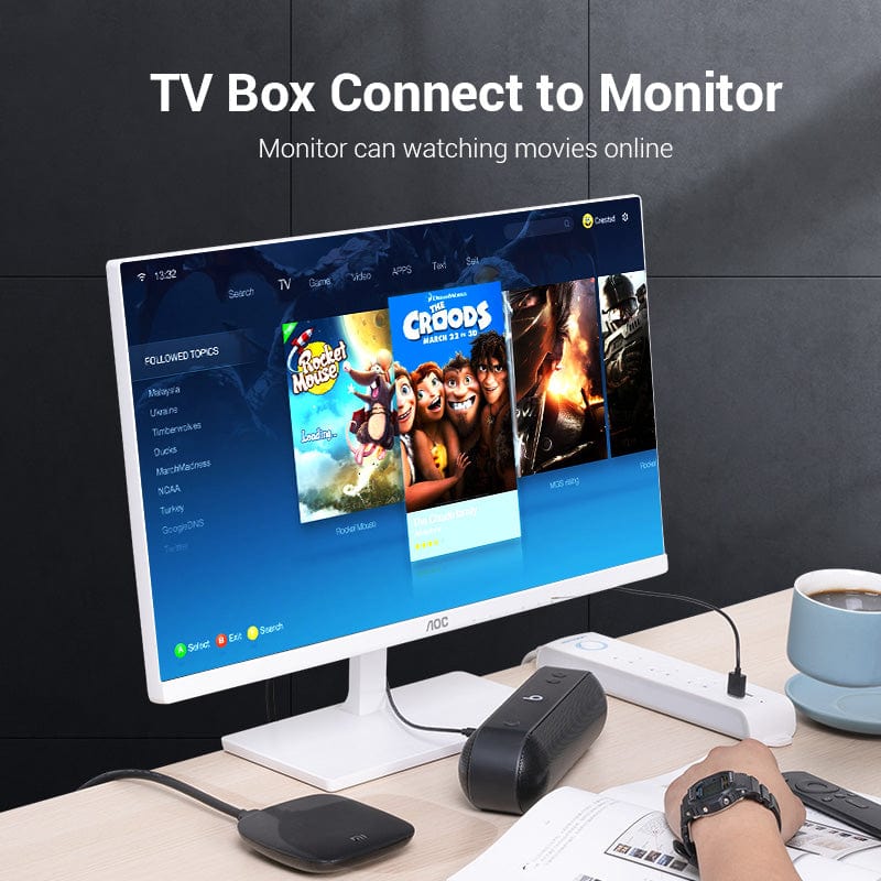 HDMI to VGA Cable HDMI™ Male to VGA Male Cable Audio Video Converter 1080P for PC TV Box Projector VGA to HDMI Cord - Image 11