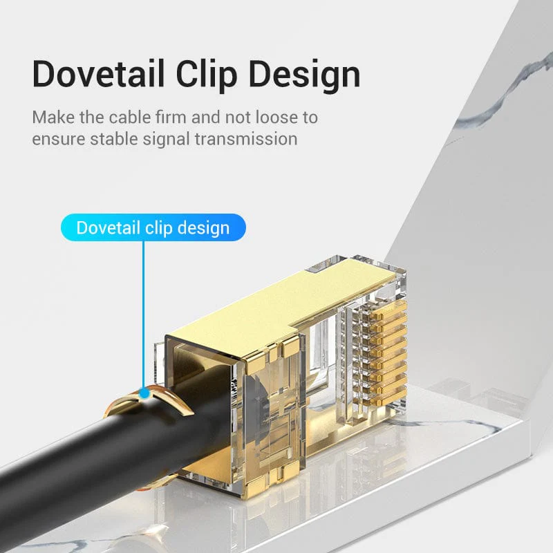 Vention Cat7 Shielded RJ45 Modular Plug - Image 8