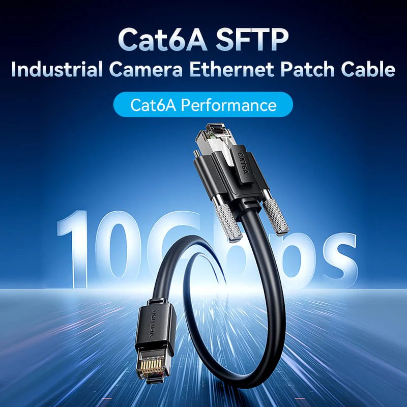 Vention Cat6A SFTP Industrial Camera Ethernet Patch Cable - Image 2