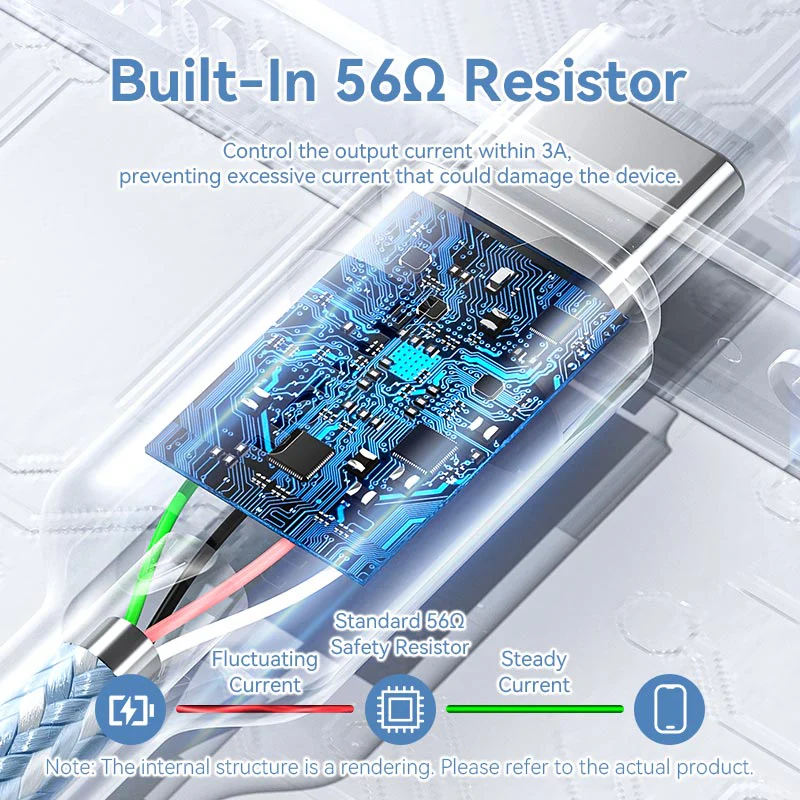 Vention USB 2.0 A Male to C Male 3A Cable Aluminum Alloy Type - Image 11