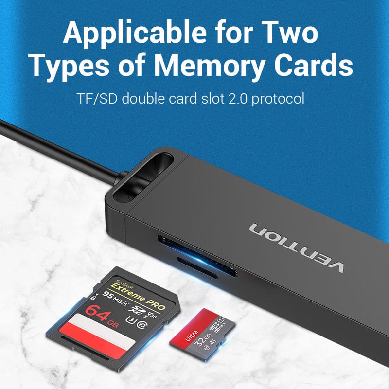 Vention 6-in-1 USB 2.0 Hub - Image 4