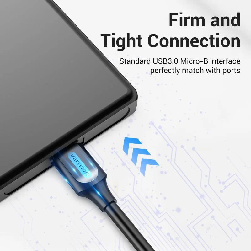 Vention USB 3.0 A Male to Micro-B Male Cable with USB Power Supply PVC Type - Image 7