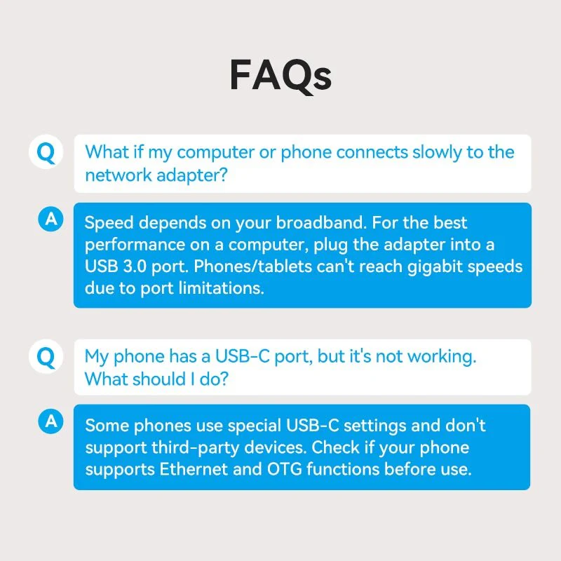 Vention USB-A to Gigabit Ethernet Adapter - Image 15
