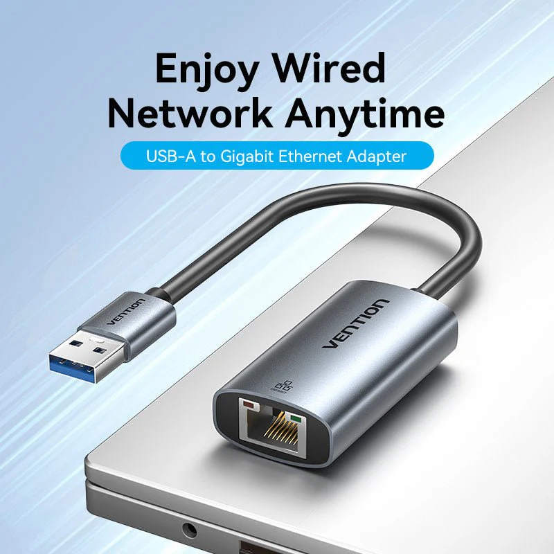 Vention USB-A to Gigabit Ethernet Adapter - Image 2
