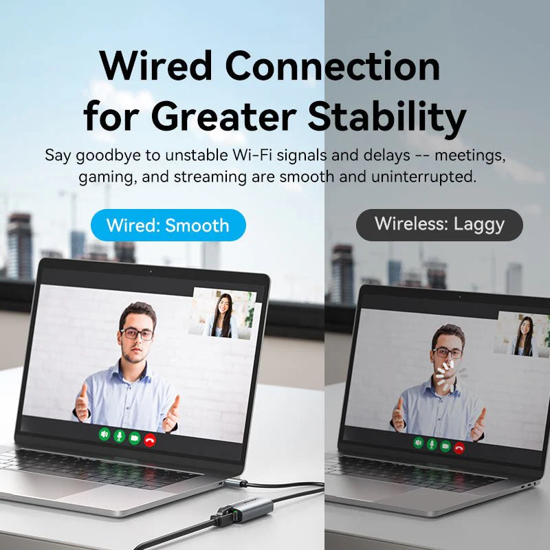 Vention USB-A to Gigabit Ethernet Adapter - Image 5