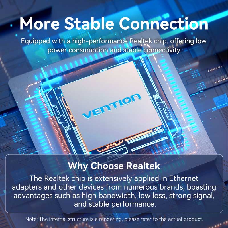 Vention USB-A to Gigabit Ethernet Adapter - Image 7