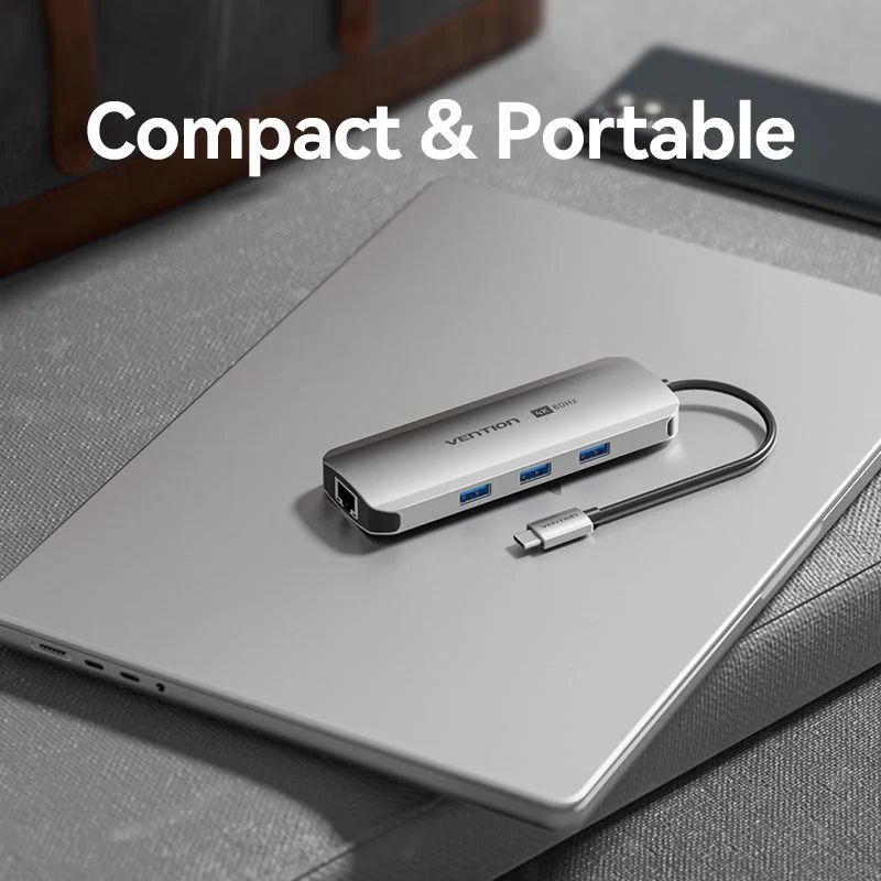Vention 9-in-1 USB-C Docking Station - Image 11