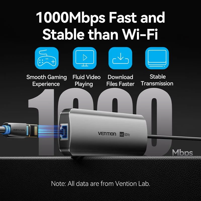 Vention 9-in-1 USB-C Docking Station - Image 6