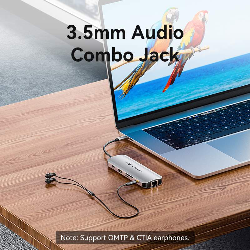 Vention 9-in-1 USB-C Docking Station - Image 9