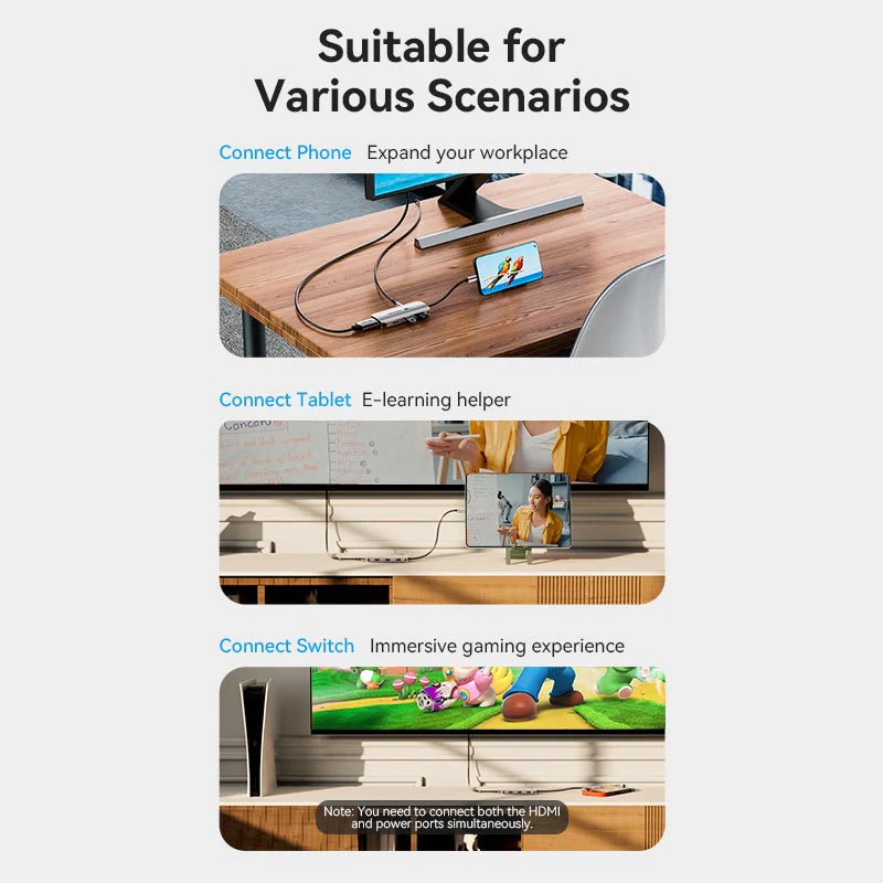 Vention 5-in-1 USB-C Docking Station - Image 9