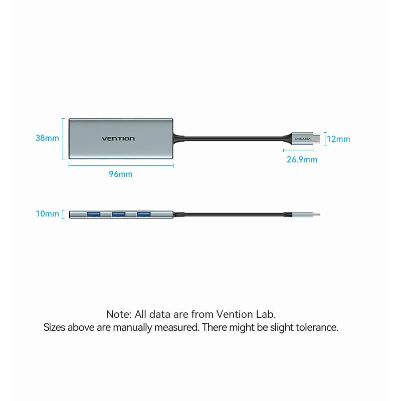 Vention 7-in-1 USB-C Docking Station - Image 14