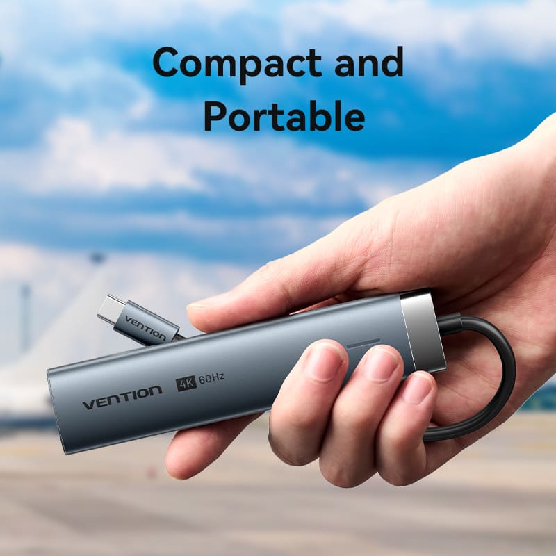 Vention 6-in-1 USB-C Docking Station - Image 10