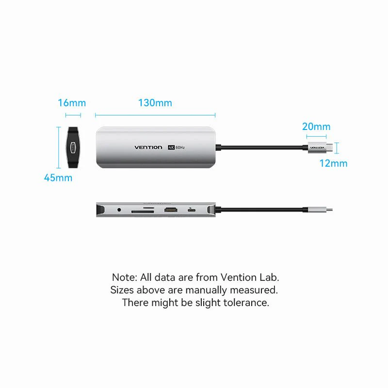 Vention 9-in-1 USB-C Docking Station - Image 16
