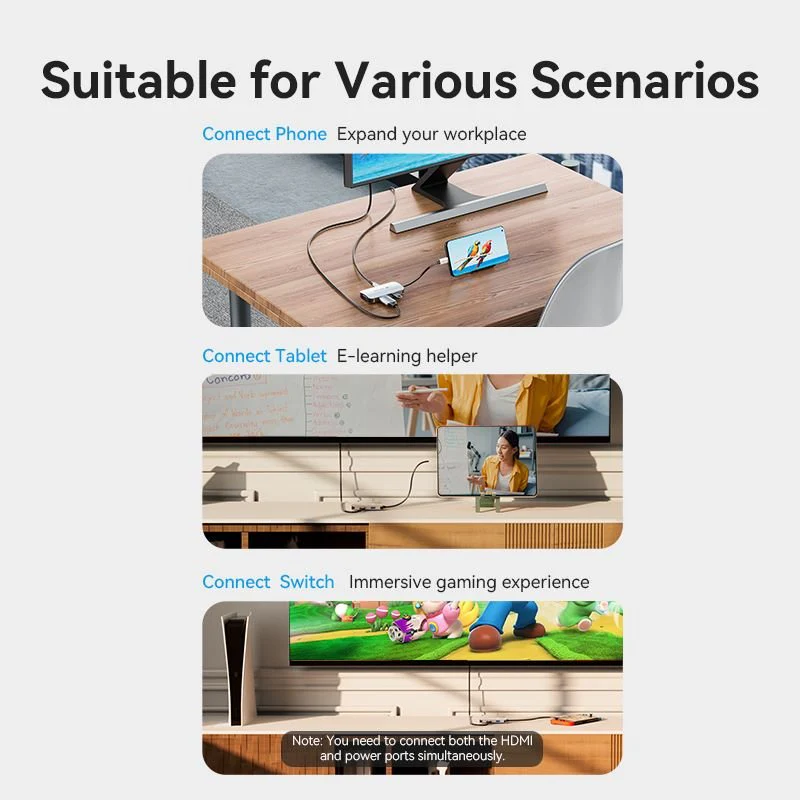 Vention 4-in-1 USB-C Docking Station - Image 11