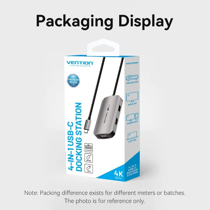 Vention 4-in-1 USB-C Docking Station - Image 13