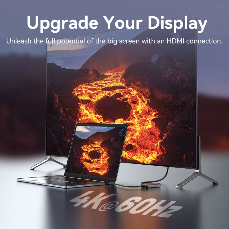 Vention 4-in-1 USB-C Docking Station - Image 4