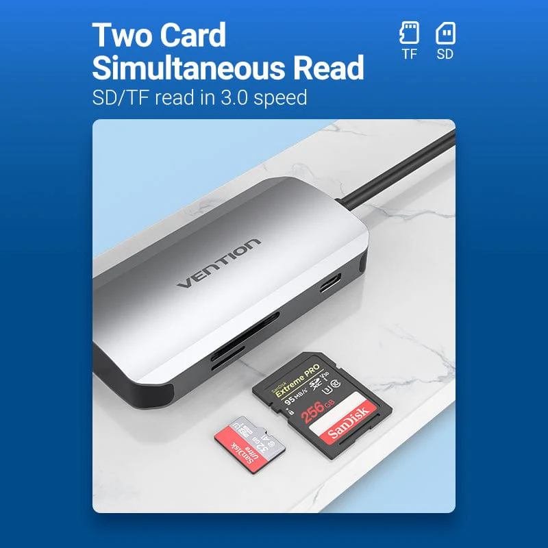 Vention 6-in-1 USB-C Hub - Image 7