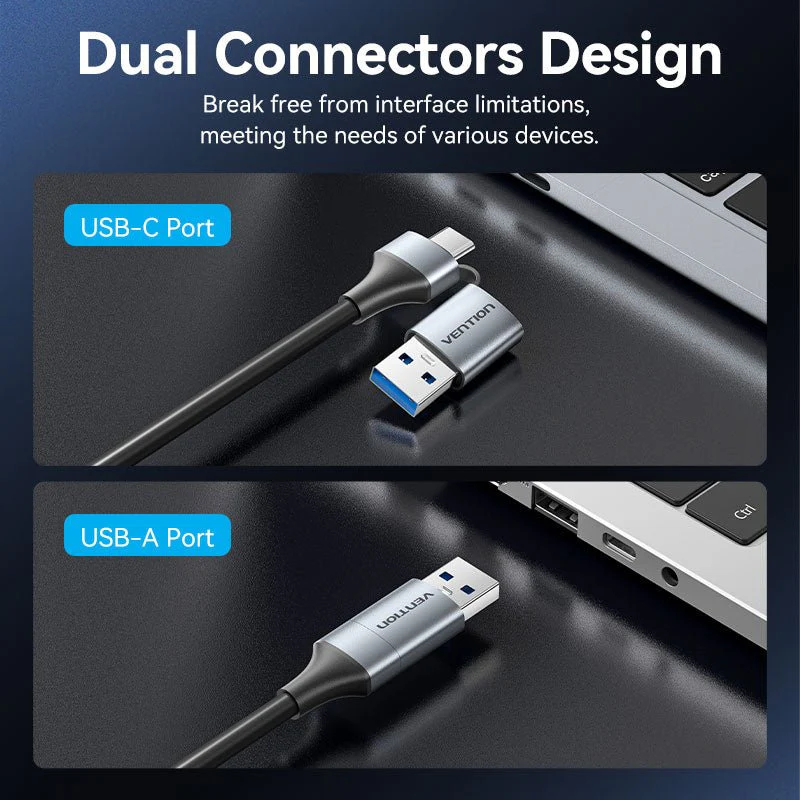 Vention USB-C/USB-A to 2.5G Ethernet Adapter - Image 7