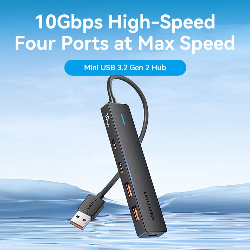 Vention 5-in-1 USB 3.2 Gen 2 Hub - Image 2