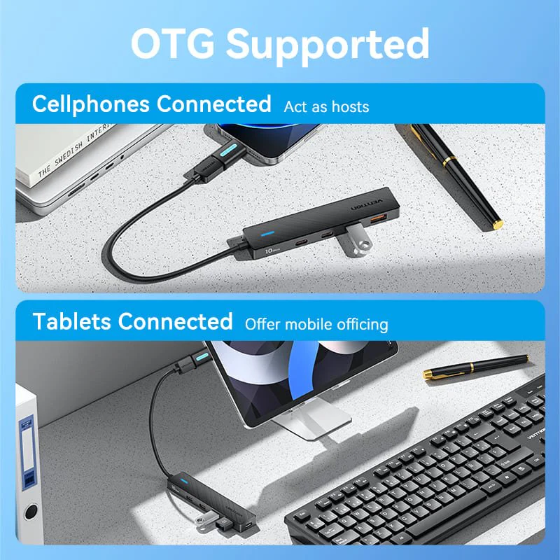 Vention 5-in-1 USB 3.2 Gen 2 Hub - Image 8