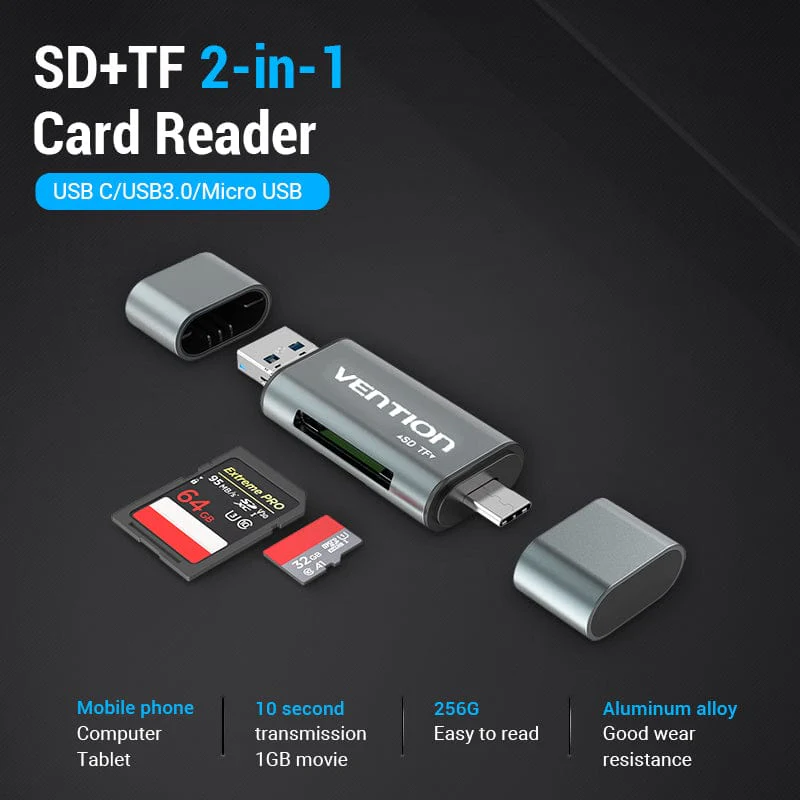 USB3.0 Multi-function Card Reader - Image 2