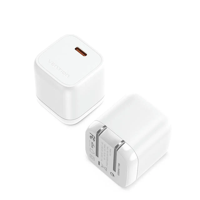 Vention 1-port USB-C GaN Charger(30W) US Plug